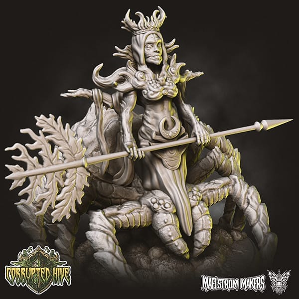 MM_CorruptedHive_012A-QueenArachne_Promo